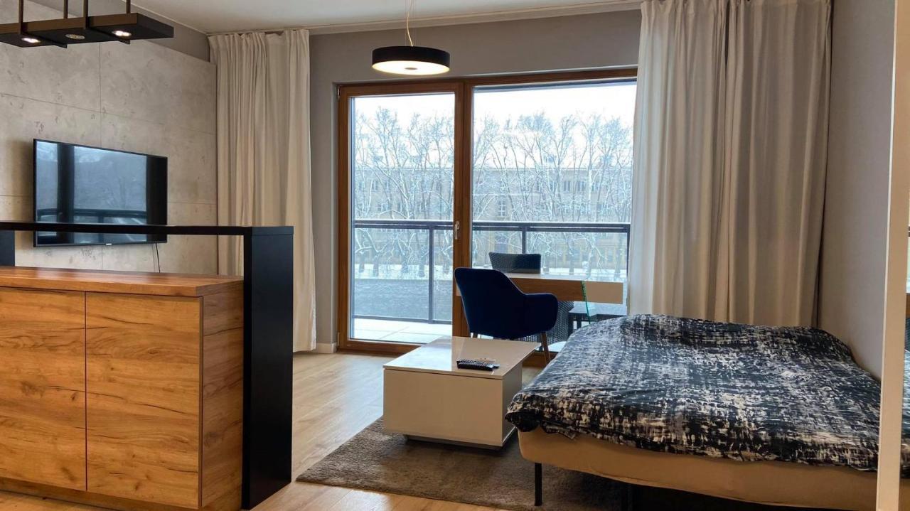 ורוצלב Apartament Studio Z Widokiem Na Odre Bulwary Ksiazece מראה חיצוני תמונה